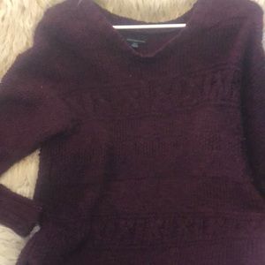 Scooped Necked Sweater